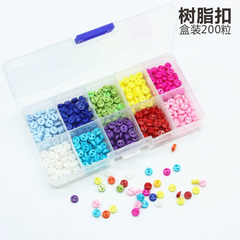 200 шт. В штучной упаковке 6 мм пуговица Ручное шитье декоративная пряжка пуговица для детской одежды в наличии