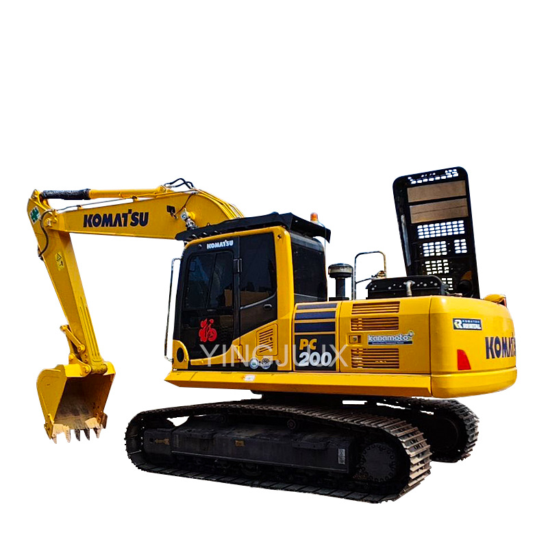 Excavadora de suministro directo de comercio exterior Komatsu PC200PC220PC240 excavadora noventa por ciento nueva excavación de orugas de construcción a gran escala