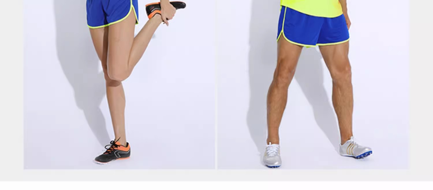 Leichtathletik-Set für Männer und Frauen, Marathon-Laufweste, bedruckter Trainingsanzug für Sprintprüfungswettbewerbe für Sportstudenten_voghion.com