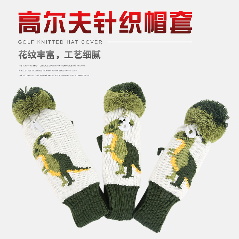 Los fabricantes suministran cubierta del Club de Golf cubierta de madera de punto cubierta del Club de Golf cubierta del patrón de punto cubierta de varilla transfronteriza Venta caliente