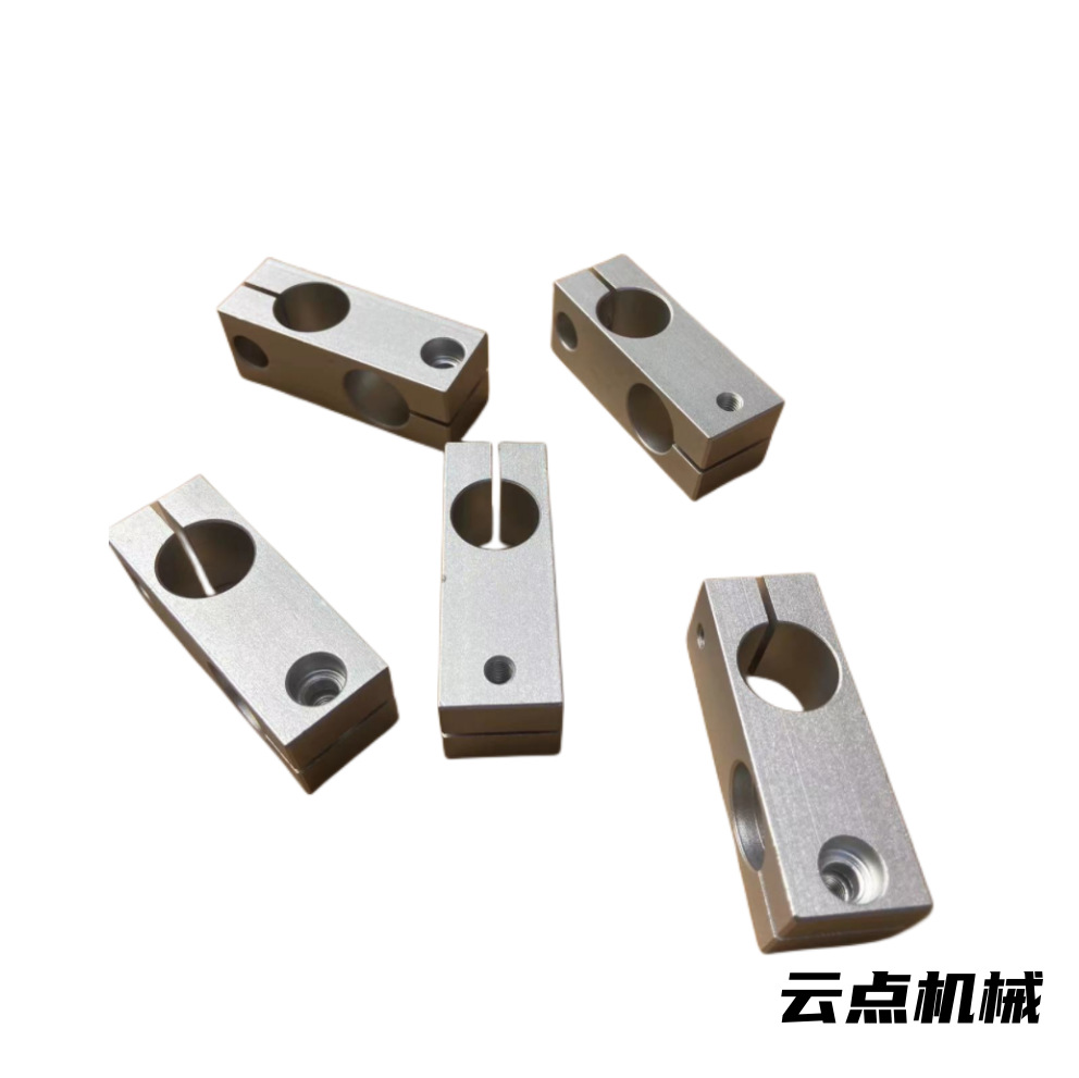 不锈钢十字型连接件光轴十字夹连接块锁紧固定块垂直固定夹交叉夹