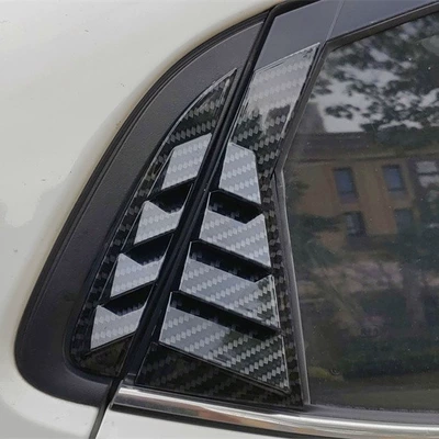 Blinds Modified with Decorative Carbon – Şüşə kənarı xromları/moldingləri
