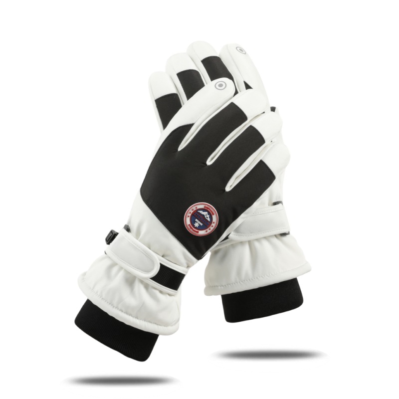 滑雪手套男女冬季戶外加絨保暖防水防滑觸屏電動車騎行登山手套