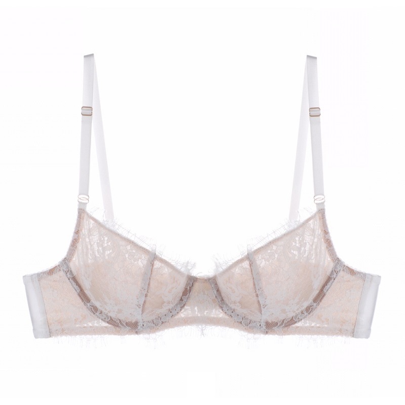 Steel Ring Upper Ultra-Thin Sexy Bra NSXQ58131