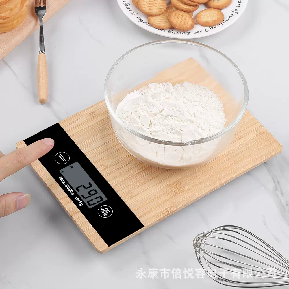 高精度电子称重厨房小型烘焙秤电子厨房秤5kgl家用食物称批发