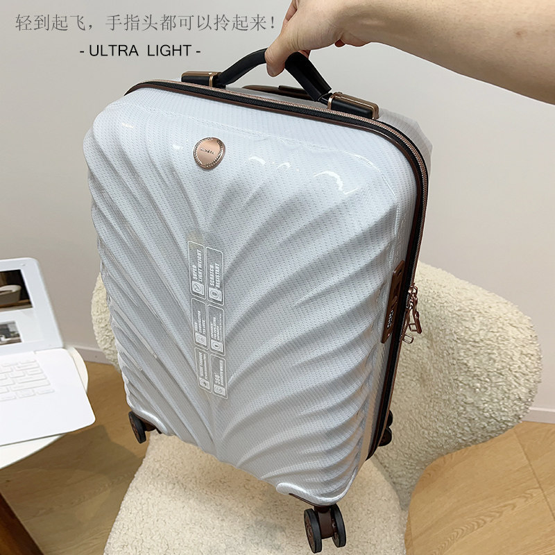 Carbon Fiber Trolley Suitcase 20inch Weighs Only 2kg Travel Suitcase Hinomoto Wheeled Luggage Suitcase Ultra-Light 2kg