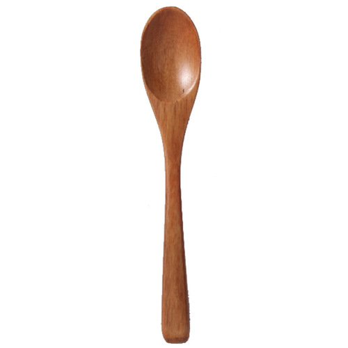 Japanese small wooden spoon long handle solid wood rice spoon dessert coffee honey spoon jam spoon powder spoon tableware engraving