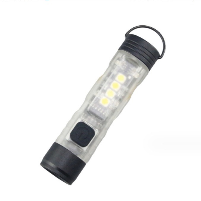多機能ポケットミニ懐中電灯屋外キーキャップクリップ雰囲気 LED 長寿命災害救助緊急 5050 小型ライト|undefined