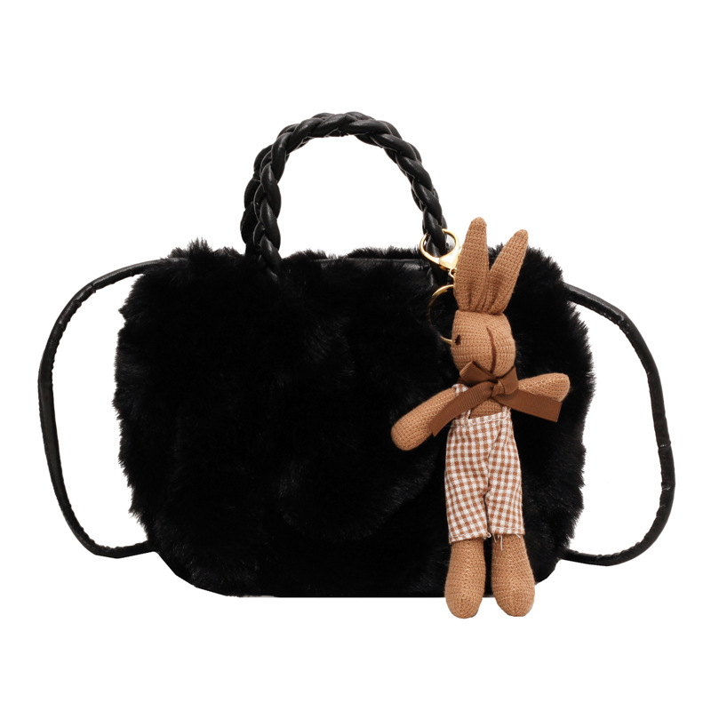 Borse in peluche da donna - Nuove borse a tracolla eleganti e squisite, borse a tracolla, design comodo e chic, perfette per lo shopping e gli appuntamenti_voghion.com