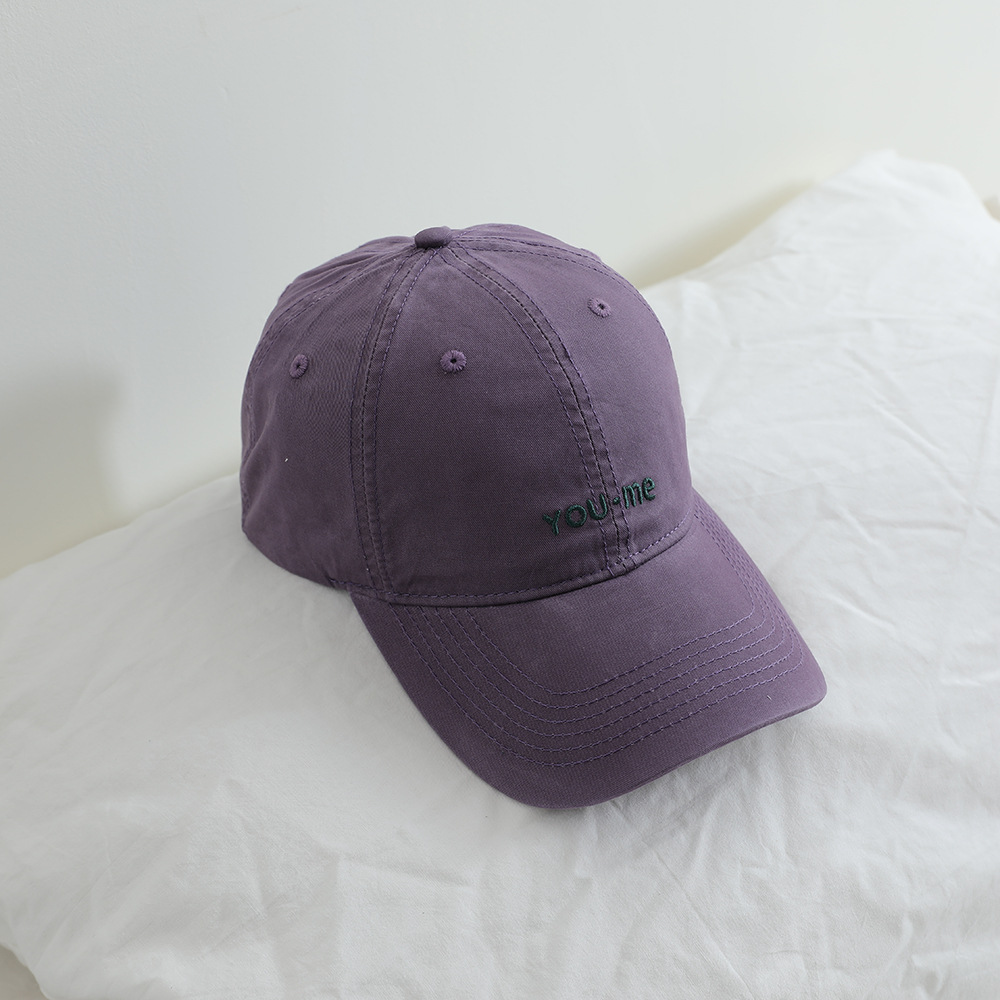 Sombreros infantiles primavera y otoño estilo americano bordado simple sombrero de béisbol casuales para hombres y mujeres sombreros de lengua de pato