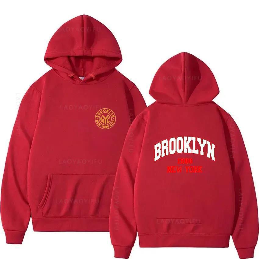Brooklyn New York Hoodie for Men Hoodie Essentials Men's Cl