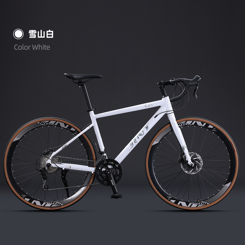Curved aluminum alloy road bike ultra-fast ultra-light racing men's and women's adult car JINT/Jin Tong R680