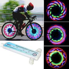 32ledカラフルな騎士風火輪マウンテンバイク自転車自転車ホイールライト自転車スポークライト