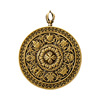 auspicious Eight treasures Pure copper silver/Gold-plated Gaudencio box Thangka Pendant Amulet Car hitch Nepal Jewelry
