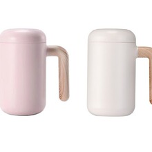 316高档不锈钢带手柄茶水分离真空网红高颜值刻字批发刻字保温杯