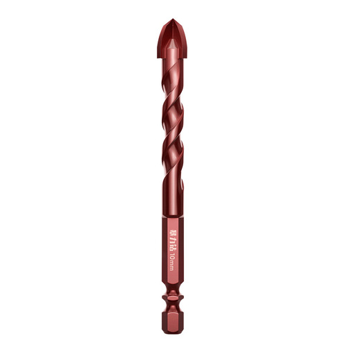 Violent drilling super hard drill bit impact tile concrete cement wall full tile drilling triangle drill four-edged overlord drill