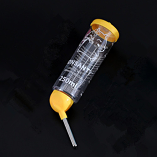 Boer Kettle 250ml Rabbit Drinking Fountain Candy Color Pet Supplies Hamster Kettle Convenient