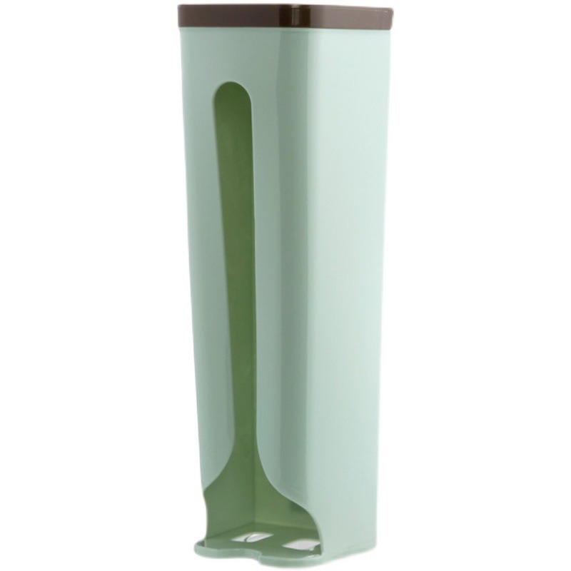 Caja de almacenamiento de bolsas de basura cocina colgada en la pared tipo pared doméstica bolsa de extracción grande caja de almacenamiento de bolsas de plástico de gran capacidad