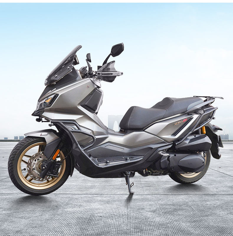 Suitable for Sanyang Husky 300 Bumper Full Surround Front and Rear Guard Bars Exhaust Bars Scooter Anti-Fall Bars Modification