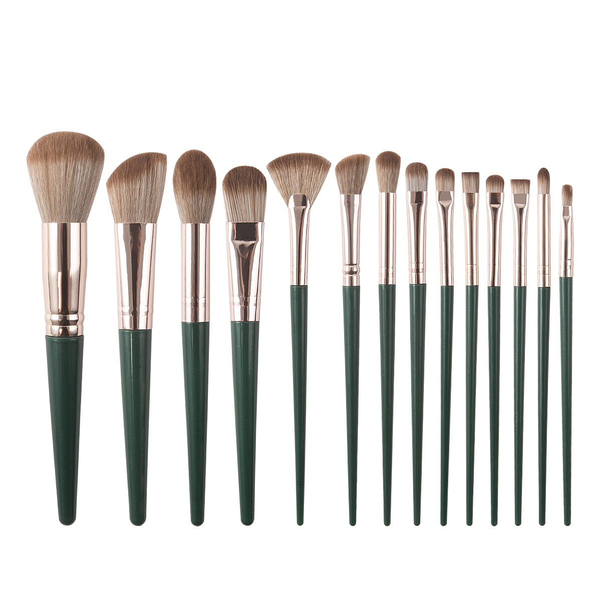 14 pinceles de maquillaje bolsas de OPP