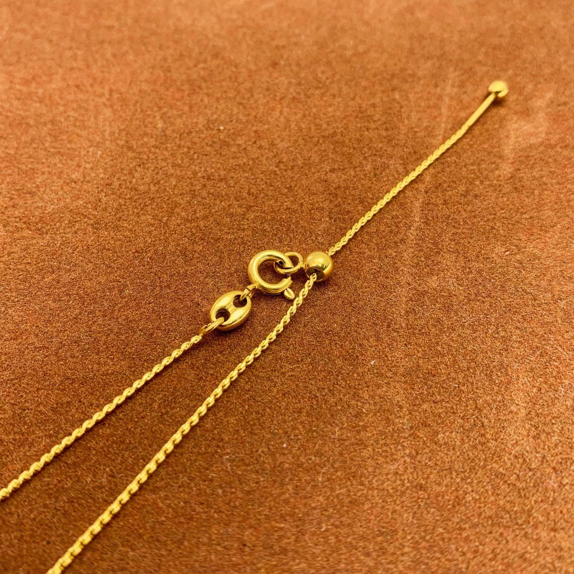 Gold Necklace Chain For Diy Pendants And Bead Threading Pins_voghion.com