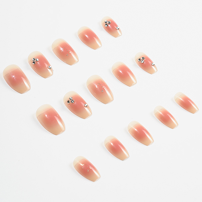 Procesamiento de manicuras personalizadas, uñas usables, uñas de ballet, parches de uñas falsas, patrones personalizados, uñas usadas a mano