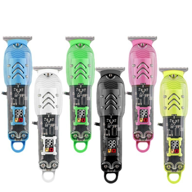 Transparent Trimmer Special Electric Clipper Tool Hair Salon Haircut Shaver_voghion.com