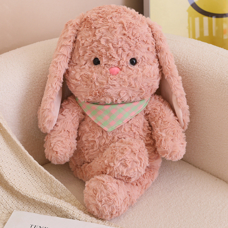 Almohada de Felpa para Siesta Infantil Piel de Conejo para Niños y Siestas