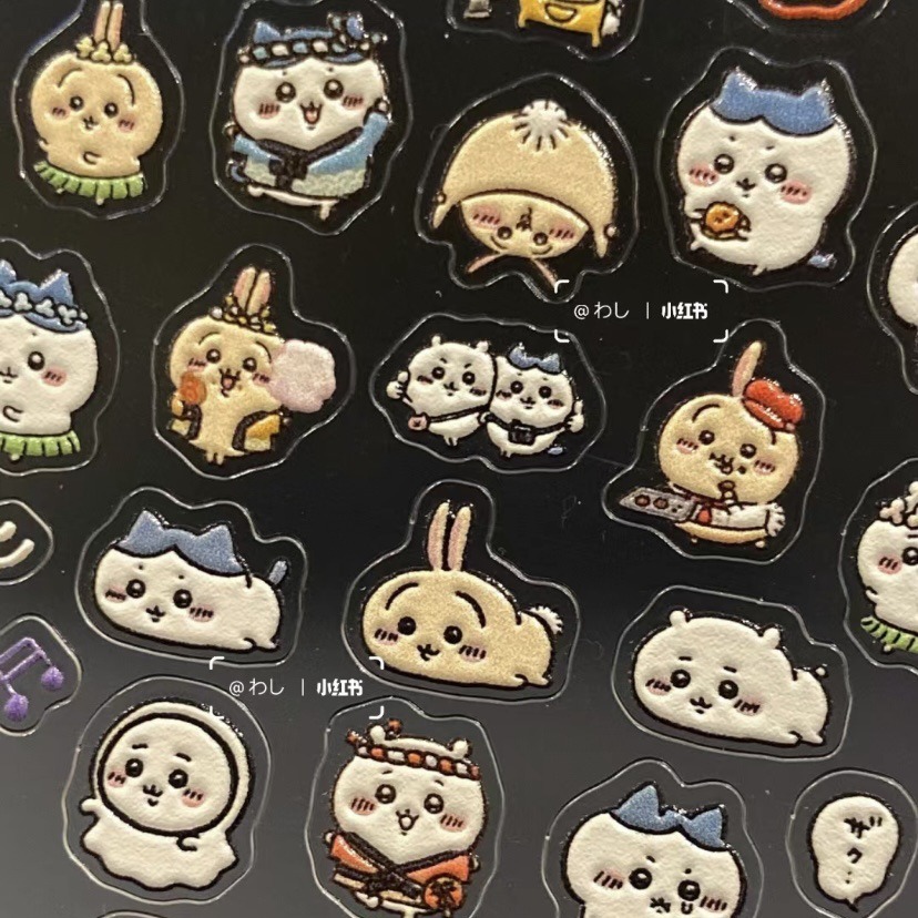 Cartoon nail stickers