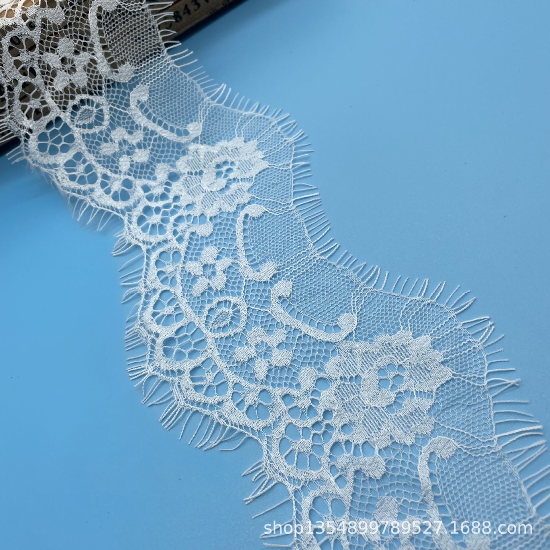 现货8cm眼睫毛蕾丝花边女装花边跑量款花边欢迎咨询洽谈