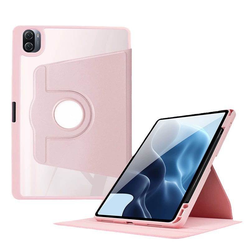 Подходит для Xiaomi 6/6Pro планшета корпус MI PAD5 вращающийся ременной желоб прозрачный акрил горизонтальный и вертикальный кронштейны защиты
