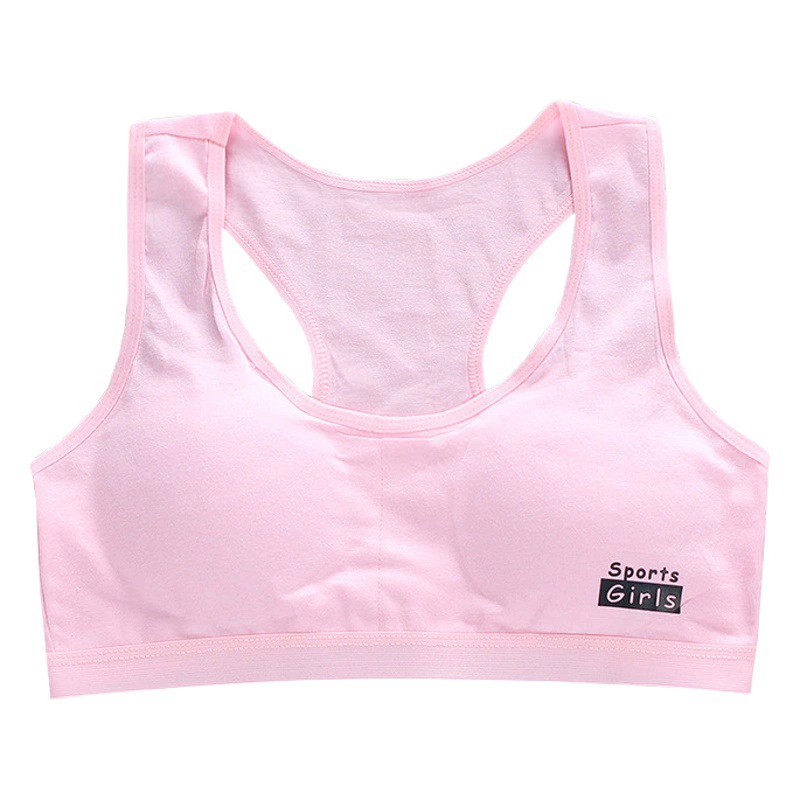 Бюстгальтер для девочек, период развития, маленький жилет, хлопковый детский топ среднего и большого размера, 12, нижнее белье, подтяжки, студенты младших классов средней школы, спорт