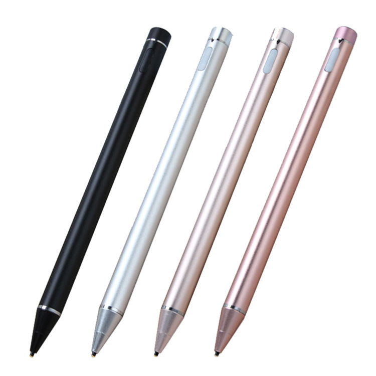 Suitable for Apple Android mobile phone tablet computer active aluminum alloy High Precision Capacitive stylus touch pen