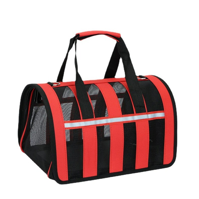 Bolsa de gato para mascotas al por mayor bolsa de perro transpirable fresco bolsa de gato bolsa de viaje portátil gato jaula