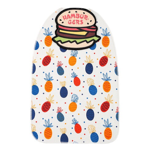 New ins Korean pure cotton children's sweat towel baby sweat absorbent towel kindergarten baby enlarged cartoon pad sling