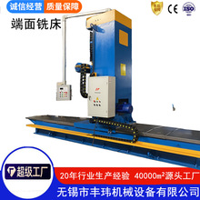 丰玮 立式H型钢端面铣DX3010带升降液压夹具铣床