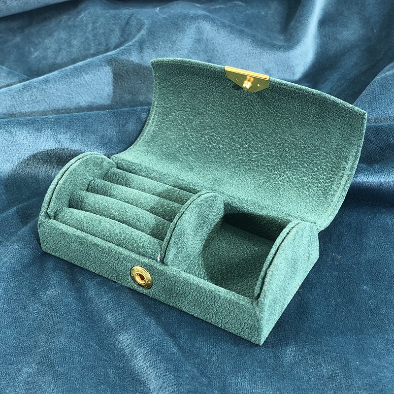 64g Weight Jewelry Boxes Classification 1 Piece Quantity Holiday, Daily Occasion Flannel Material Solid Color Pattern Classic Style Style 1 Piece Flannel Classic Style Holiday Daily Solid Color Jewelry Boxes 6