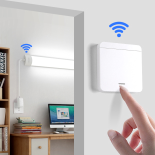 Direct Plug-In Led Light Strip Wall Wireless Remote Control Switch Wiring-Free Installation Bedroom Plug-In Lighting