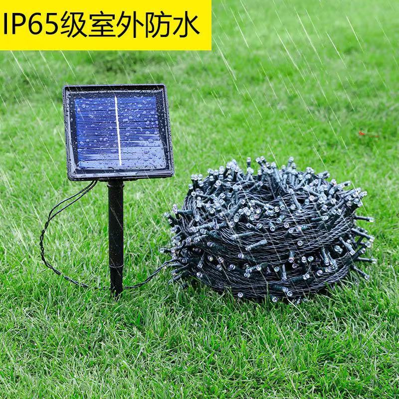 クロスボーダー装飾ベビーブレス LED ソーラーストリングライト屋外照明中庭フェンス防水カラーライトベアストリングライト|undefined