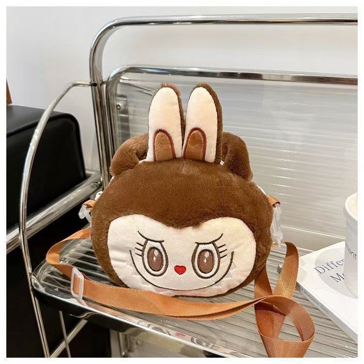 かわいい布の布のシリーズのぬいぐるみの手提げの斜め掛けの子供の贈り物の女子学生の大容量の手提げの卸売り|undefined
