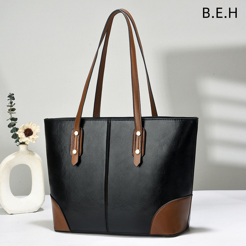 Tote Bag, Large Capacity Shoulder Bag, Underarm Bag, Taizhou Women's Bag, Large Bag, Foreign Trade Style Beh, Cross-Border Bags