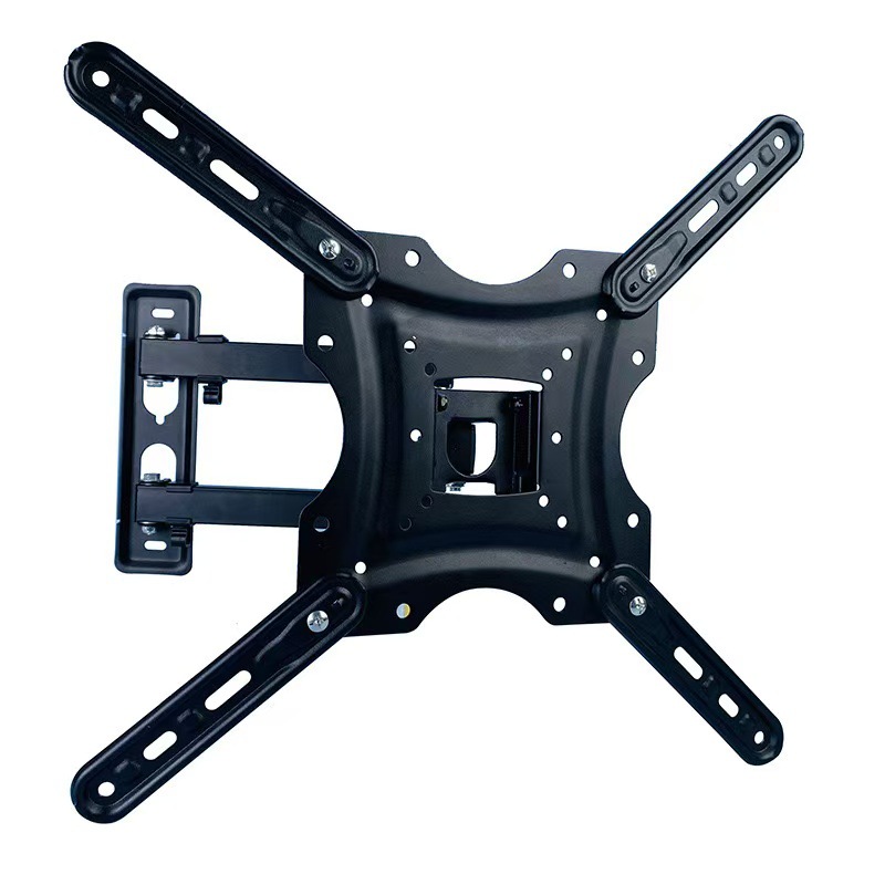 Selección estricta de la fuente de comercio exterior de televisión universal colgante de pared giratoria telescópica colgante de pared soporte de pantalla de soporte transfronterizo
