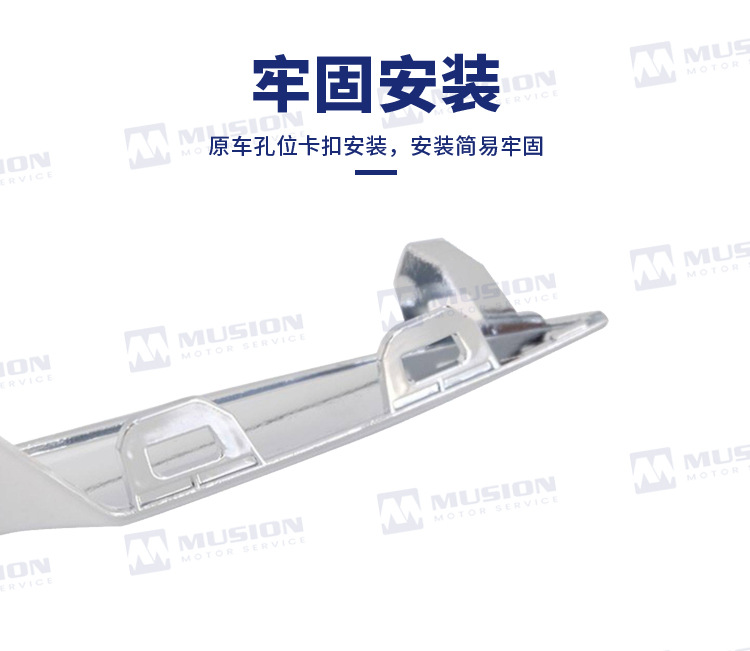 Manse Suitable for 18-20 Bmw 5 Series Front Bumper Trim, Original Replacement Rear Bumper Trim, Fender and Door Decoration