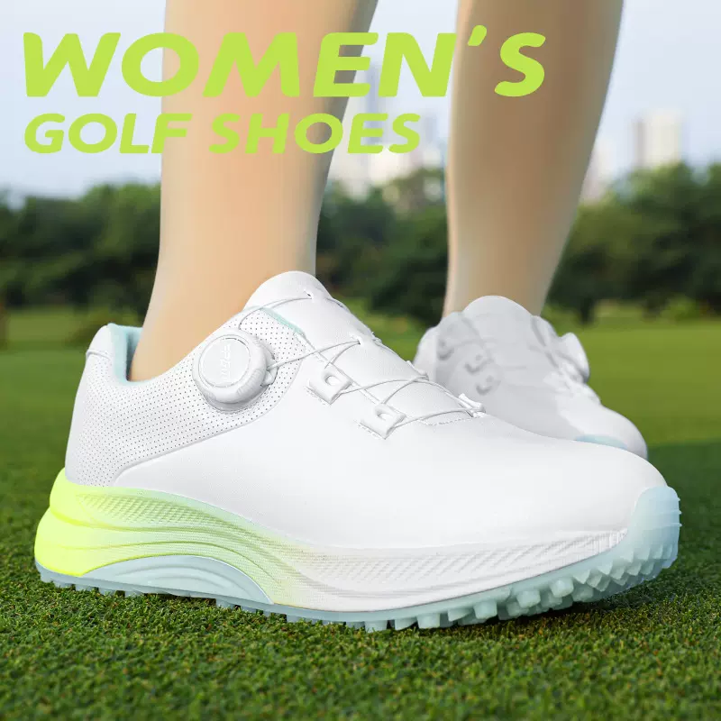 PGM高尔夫球鞋夏季女鞋防水旋钮女款运动鞋子防滑缓震轻量无钉鞋