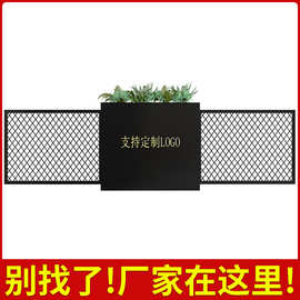 铁艺镀锌钢花箱外摆围栏定制不锈钢长方形花池花槽防锈花坛室外