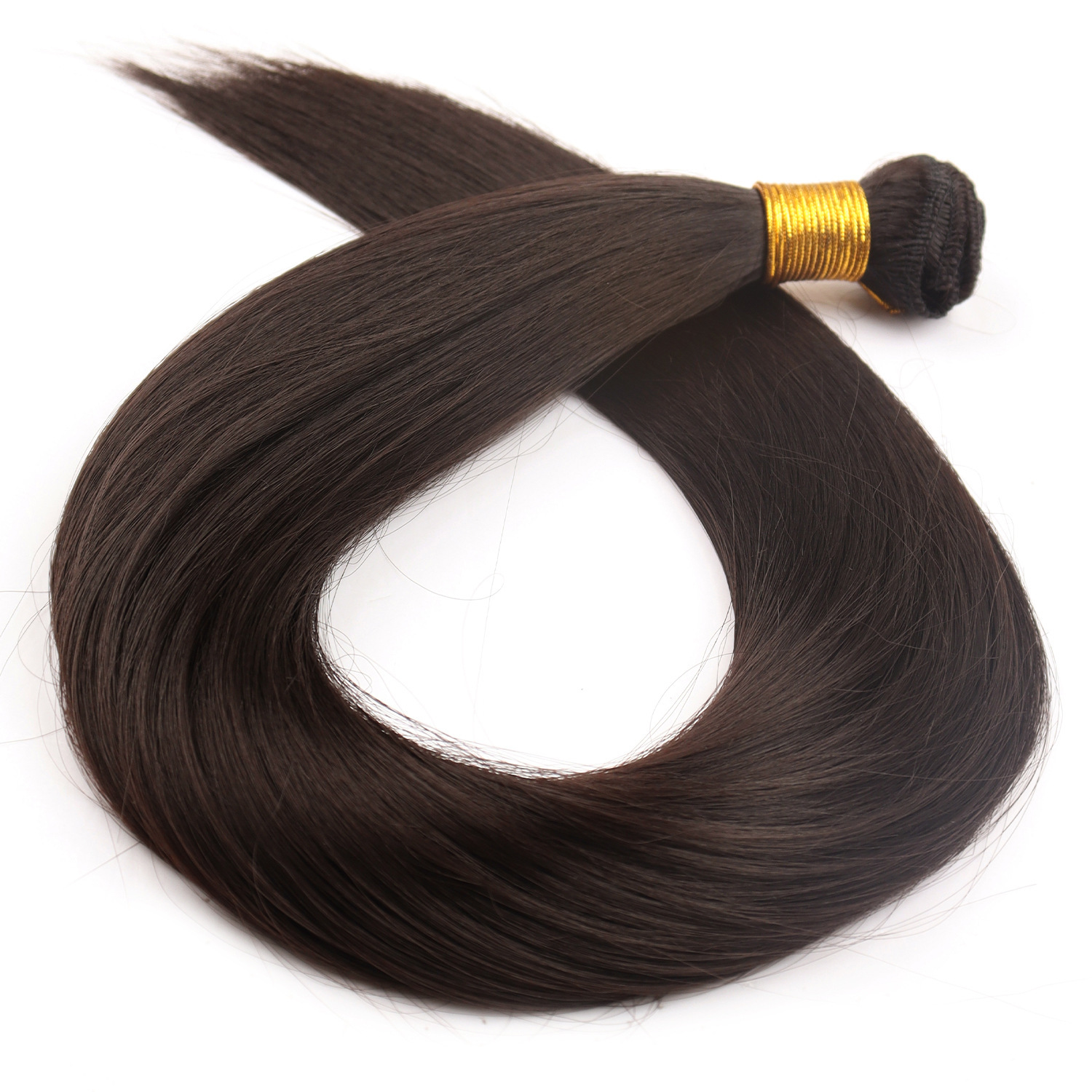 Peruca, cabello recto, fibra química, cabello recto, cortina de cabello