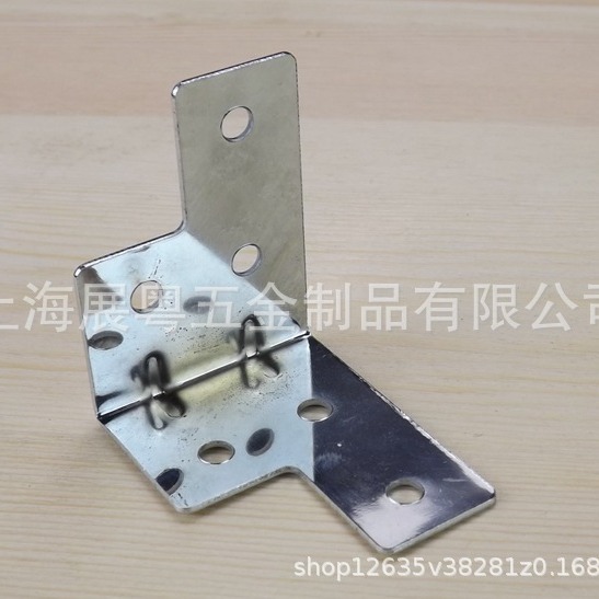 004-1 Caja de madera de protección de ángulo, caja de embalaje de chapa de hierro de protección de ángulo fijo anti-colisión, ángulo recto, banda de borde en forma de L