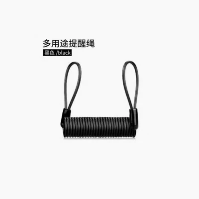 Motorcycle Lock Brake Locks, Electric Motorcycle Anti-Theft - 12m-reminder-rope-1-01b-16012