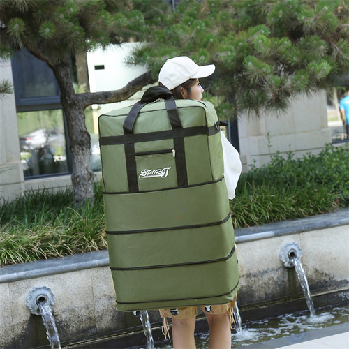 158 aviation checked bag, large capacity study abroad suitcase, airplane checked box, universal wheel folding luggage bag