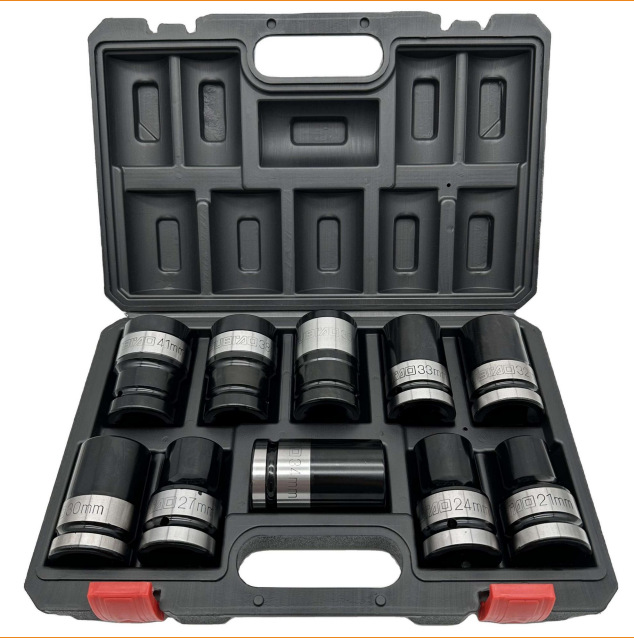 3/4重型气动套筒5件10件套风炮套筒套装 气动组合工具